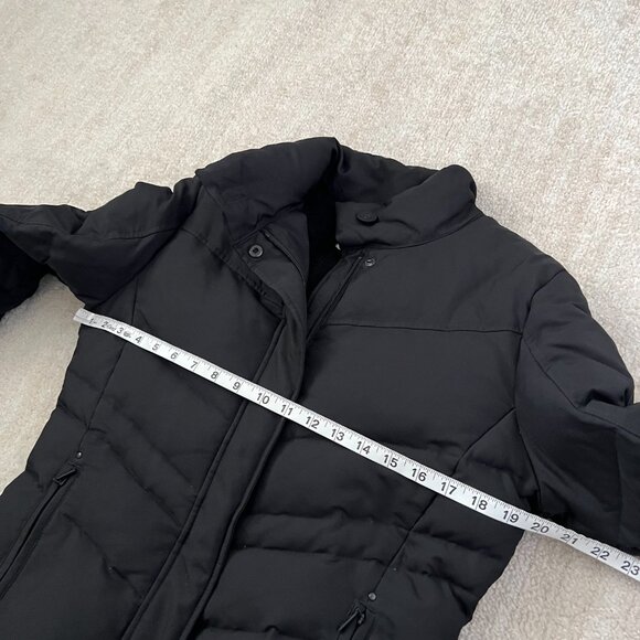 Calvin Klein Duck Down Black Short Winter Puffer Coat M - Picture 6 of 11